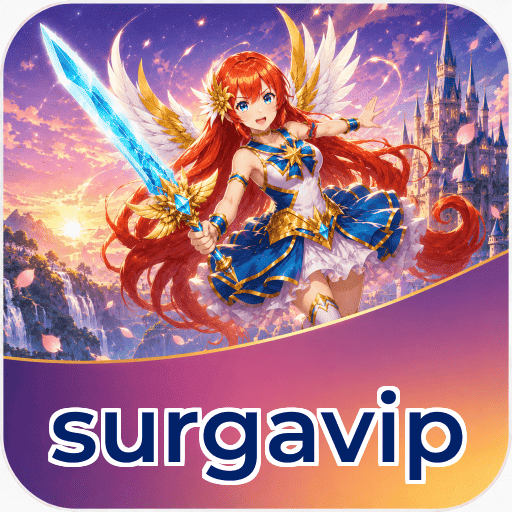 Ilustrasi alur memilih file surgavip di HP Android
